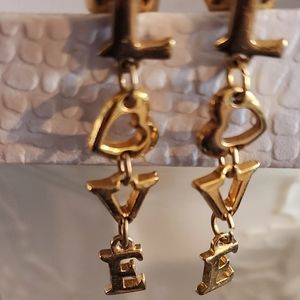 Vintage (Claddah) ❤️ LOVE Earrings